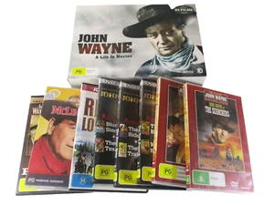 John Wayne DVD Bundle 13 DVDs 31 Movies PG PAL/NTSC R4 Titles in Description - Picture 1 of 11