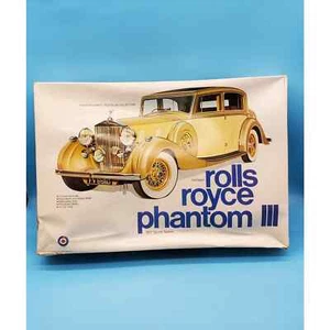 Entex 1/16 Scale Rolls Royce Phantom III 1937 Sports Saloon Model Car Kit - Picture 1 of 7