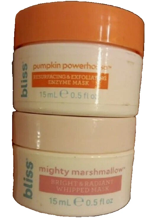 Bliss Mighty Marshmallow Bright & Radiant & Pumkin Powerhouse Whipped Facial - Image 1 of 1