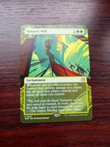 1x SHOWCASE NATURE'S WILL - Eldraine - MTG - Magic the Gathering - Picture 1 of 1