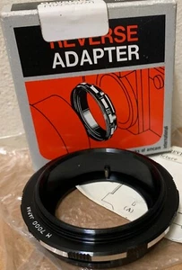 Reverse Adapter für Minolta M 7000 Maxxum Macro Objektiv Vintage Japan Box Papier  - Bild 1 von 12