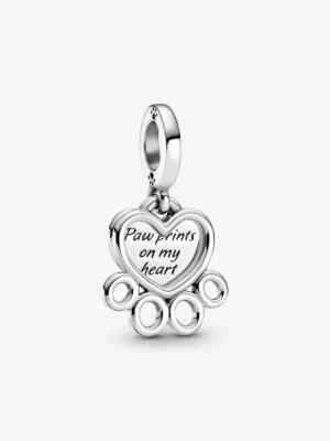 Charm Pendente Cuore e Zampa # 799360C00 - Immagine 1 di 3