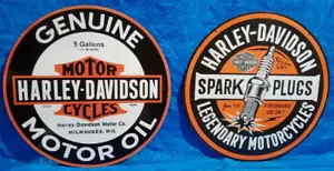 2 Porcelain Enamel Sign, More Details In Description - Picture 1 of 6