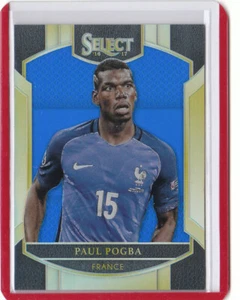16/17 2016-17 Select Blue Prizm #86 Paul Pogba Manchester United/299 - Imagen 1 de 2