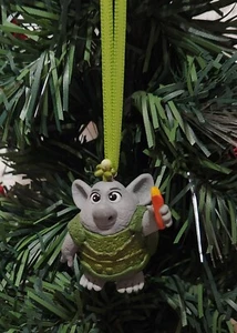 DISNEY STORE FROZEN PABBIE YOUNG TROLL CUSTOM CHRISTMAS ORNAMENT NEW RARE HTF - Picture 1 of 4