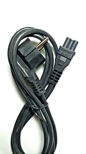 Netzteil Netz Kabel Mickey Mouse ca 1,65m 3p Stromkabel Kaltgeräte zB fü HP Dell - Bild 1 von 3
