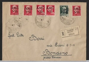 (S448) Trieste A.M.G. -V.G. Racc. in Tariffa Viaggiata - Imagen 1 de 2