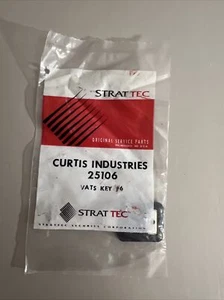 STRAT TEC CURTIS INDUSTRIES 25106 VATS KEY # 6 - Bild 1 von 2