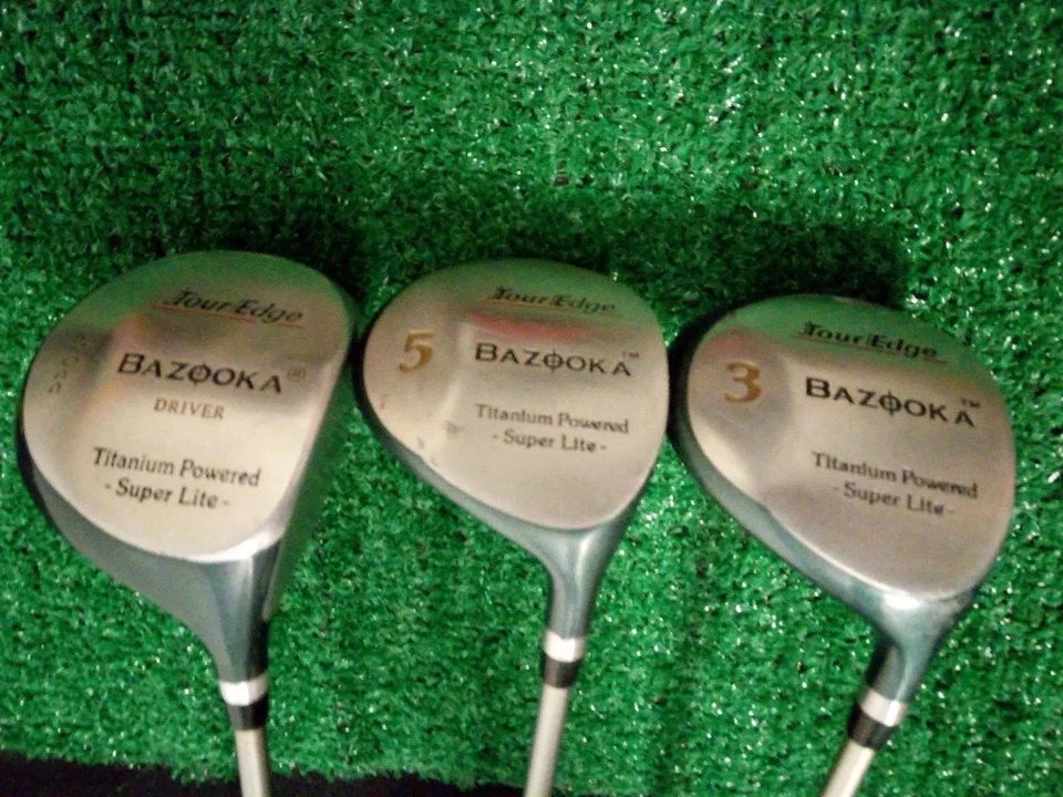 Tour Edge Bazooka Driver 270cc & Woods  3,5 Hyper Lite RH Senior  Graphite - Image 1 of 4