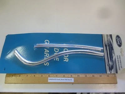 4 PIEZAS OEM FORD 1983/1986 LTD "PROTECTORES DE BORDE DE PUERTA" (CORTE A MEDIDA) E3DZ-5420910-ASP Foto 1 de 4