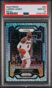2023 Prizm Lebron James Mojo /25 PSA 10 - Picture 1 of 3