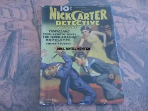 NICK CARTER DETECTIVE MAGAZIN FEBRUAR 1936 PULP DIME ROMAN FIGUR - Bild 1 von 1