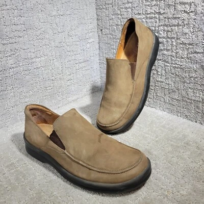 Mocasines Footprints by Birkenstock Natoma para mujer talla EU 41 US 10 N de cuero tostado Foto 1 de 4