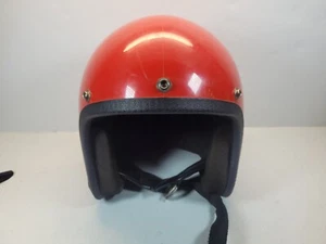 Vintage 1986 Red Griffin Motorcycle Helmet DOT Model 100  - Picture 1 of 6
