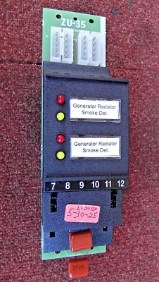 MÓDULO DE DETECCIÓN DE HUMO DE DOBLE ZONA SISTEMA CERBERUS/PIROTRONICS (SIEMENS) ZU-35 Foto 1 de 4