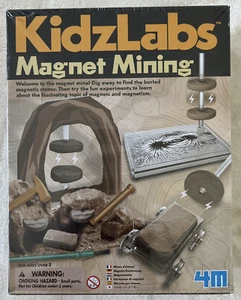 Kidz Labs 4M Magnet Mining Kids Science Kit fun Science Game - Picture 1 of 4