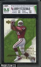 2004 UD Diamond Pro Sigs Collection Gold #92 Larry Fitzgerald RC Rookie HGA 9.5
