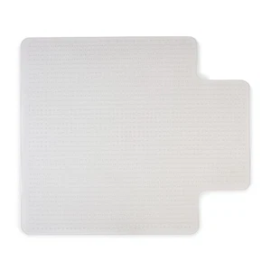 Staples 45" x 53" Medium-Pile Carpet Chair Mat with Lip 599037 - Picture 1 of 9