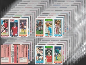 TOPPS-FULL SET- FOOTBALL 1980 (PINK TRIPLES X66 CARDS) KEEGAN DALGLISH - Picture 1 of 4