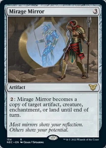 Magic The Gathering Mirage Mirror [Kamigawa: Neon Dynasty Commander] Magic casi como nuevo - Imagen 1 de 1