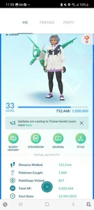Pokemon Go (Stage 33) Shiny Legendary Latios ( 5 Shinys ) - Picture 1 of 9