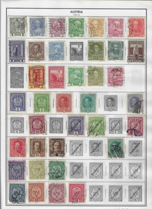 AUSTRIA  BALANCE OF COLLECTION     ( LOT 6628 ) - Picture 1 of 2