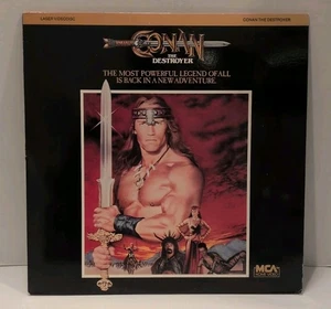 CONAN THE DESTROYER Laserdisc Arnold Schwarzenegger Extended Play 1985 - Picture 1 of 5