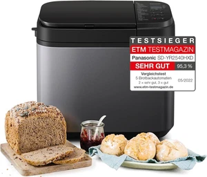 Panasonic SD-YR2540 Macchina del Pane Nero Grigio Macchina del Pane 32 Programmi - Foto 1 di 12