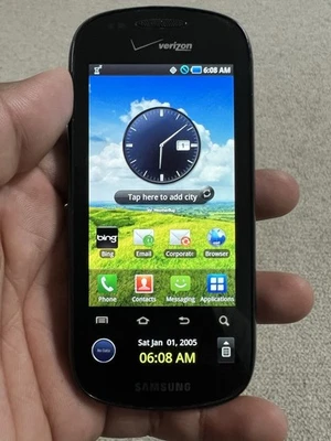 Samsung Continuum Galaxy S 1st Gen Vintage Android 3G Smartphone - Image 1 of 4