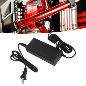 12V 5A Computer Power Adapter 60W 2.1mmx5.5mm US Plug 100V To 240V 50/60Hz Sw CB - Afbeelding 1 van 22