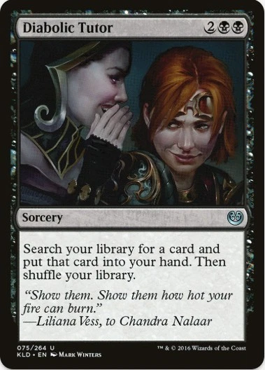1 x Diabolic Tutor - Kaladesh - LP - MTG - Image 1 of 1