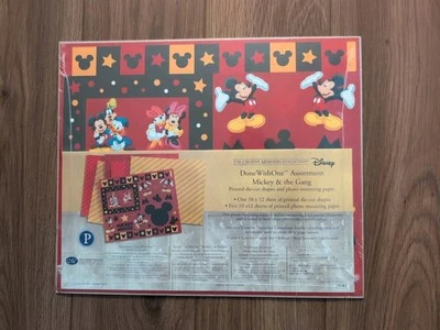 CREATIVE MEMORIES DONE WITH ONE MICKEY & THE GANG DIE CUTS & PAPER NIP - Image 1 of 4