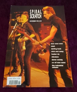 Spiral Scratch Magazine - November 1990 -The Clash, Bow Wow Wow, Darling Buds - Picture 1 of 1