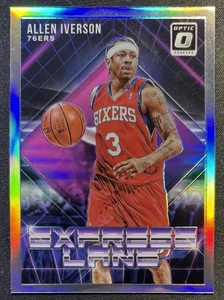 2018-19 Optic Allen Iverson Expess Lane Holo #12 - Picture 1 of 2