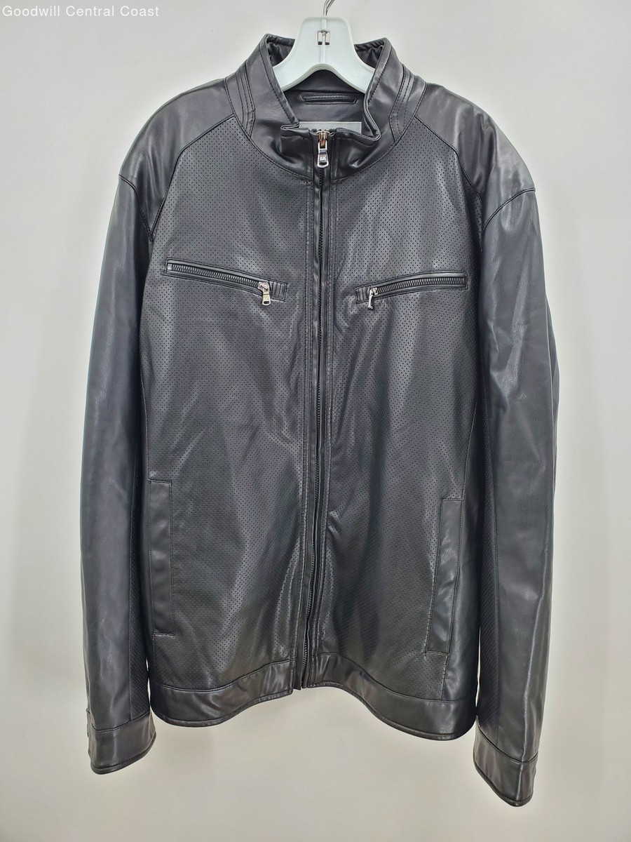 Michael Kors Faux Leather Outer Shell Jackets for Men for Michael Kors Faux Leather Outer Shell Jackets for Men for