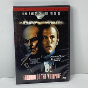 Shadow of the Vampire DVD 2000 John Malkovich Willem Dafoe pantalla ancha - Imagen 1 de 3