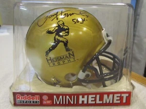 Green Bay Packers Paul Hornung Signed Autographed Heisman Trophy Mini Helmet - Picture 1 of 6