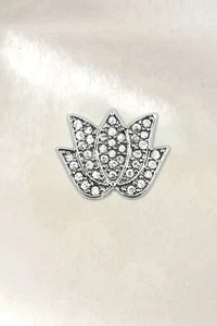 Keep Collective silver LOTUS charm, nip! - Picture 1 of 4