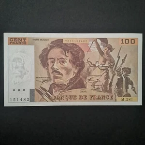 BILLET 100 FRANCS DELACROIX 1994 M 281 FRANCE / BANKNOTE - Picture 1 of 2