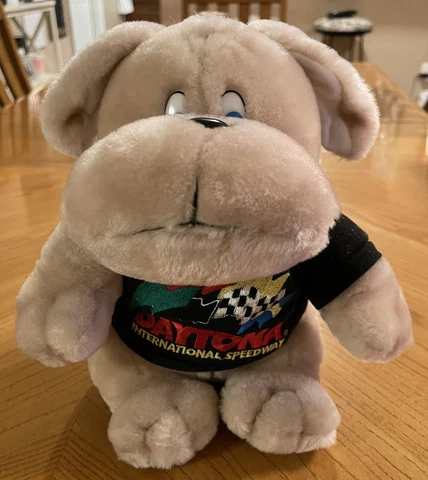 Vintage Daytona International Speedway Dog 11" Plush I3 Cover