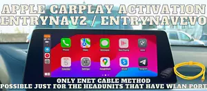 Fullscreen Apple Carplay Activation BMW EntryNav2 EntryNavEvo WAY -ENET -FSC - Picture 1 of 7