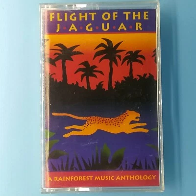 Flight Of The Jaguar Cassette 1994 A Rainforest Music Anthology  - Image 1 of 2