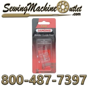 Janome Grenzführungsfuß für Maschinen 9 mm max. Breite 202-084-000 - Bild 1 von 3