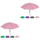  2 Count Sonnenschirmschirm Klare Regenschirme Fr Mini-Regenschirm
