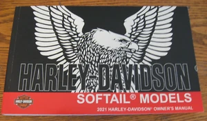 2021 Harley-Davidson Softail Owners Owner's Manual FLS Fat Boy Breakout Xlnt - Picture 1 of 1