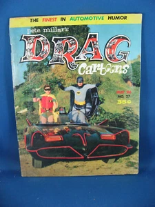 REVISTA DRAG CARTOONS 27 EN MUY BUENA CONDICIÓN+ FOTO BATMAN ROBIN CVR 1966 - Imagen 1 de 2