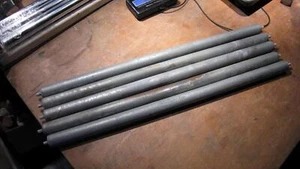 (5) 28-1/2" Conveyor roller lot 1-1/4 " dia - Picture 1 of 1