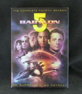 Babylon 5 the Complete Fourth Season DVD Box Set 6 discs with Cover SciFi - Picture 1 of 2