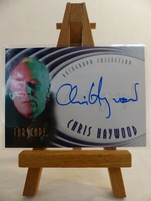 Farscape Season 2 Autograph Card Auto A11 executive producer David Kemper - Image 1 of 3