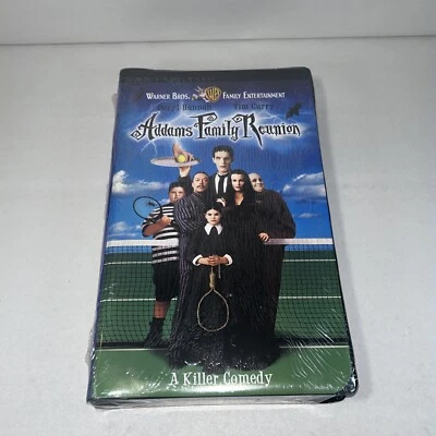 Sealed, Vintage Addams Family Reunion (VHS, 1998, Clam shell) - Image 1 of 4
